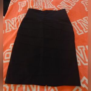 Black Pencil Skirt - SIze Medium